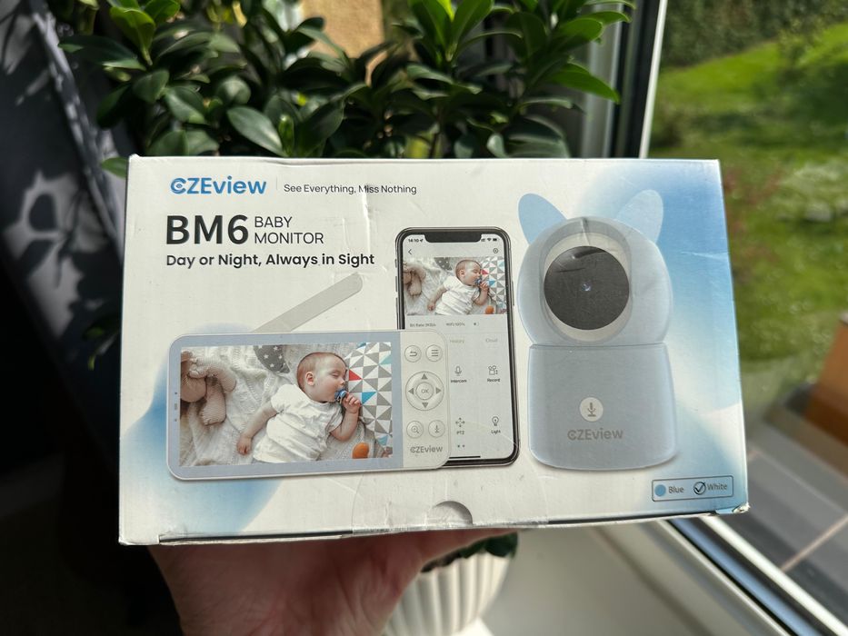 Niania elektroniczna CZEview Baby Monitor BM6 biały TOMI-TECH