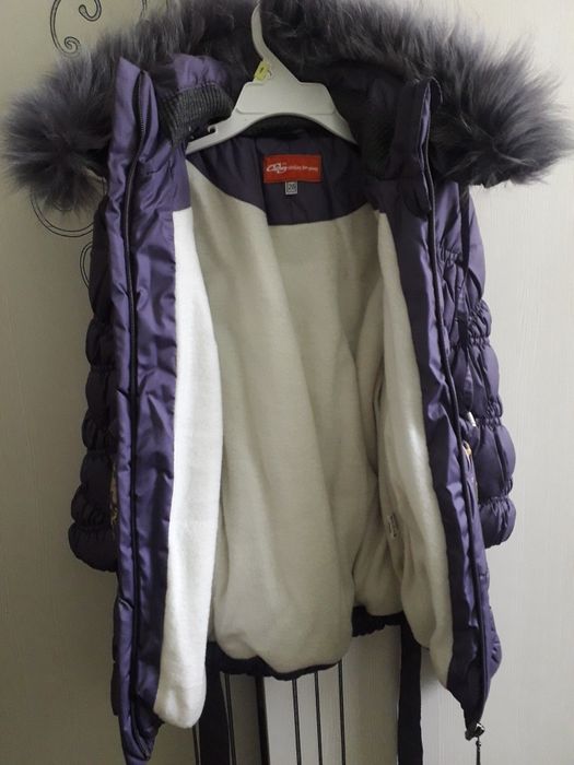 Зимова курточка+рукавички 1,5-2роки