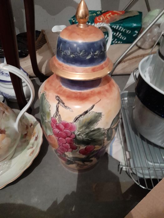 Jarrão pintado à mão
