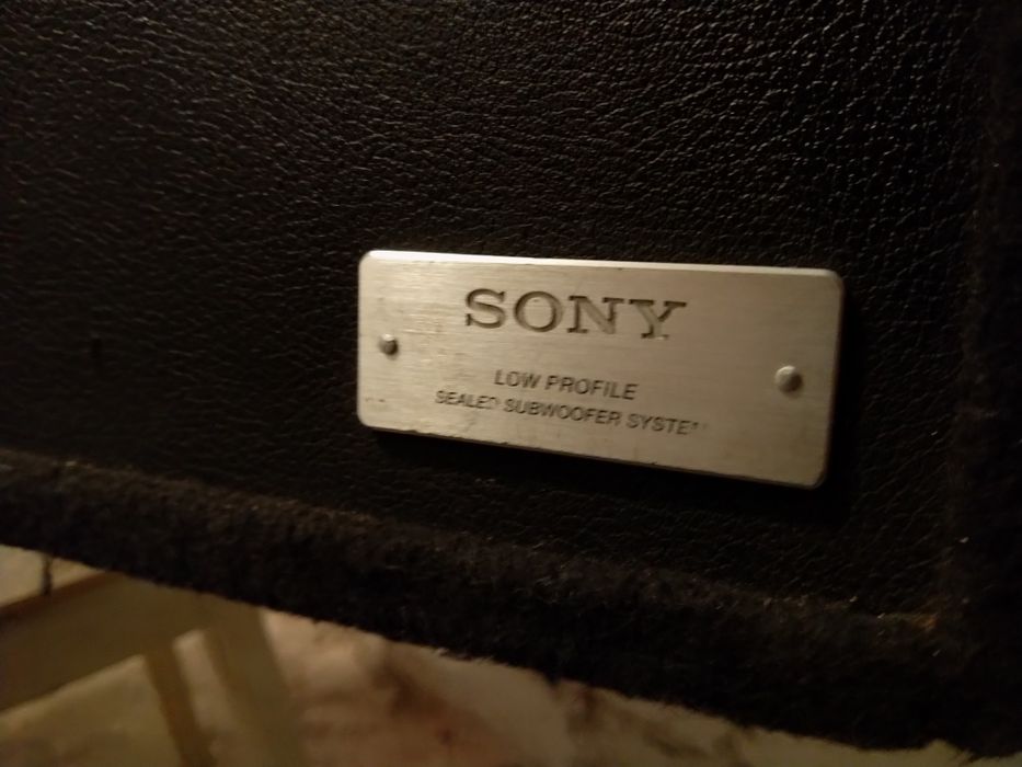 Skrzynia basowa Sony XS-LB12S slim 1500watt 380rms subwoofer tuba