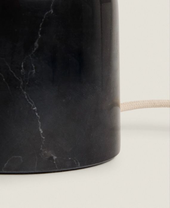 Candeeiro De Mesa Mármore Zara Home NOVO