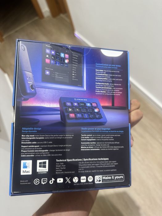 Stream deck MK2 novo selado com factura