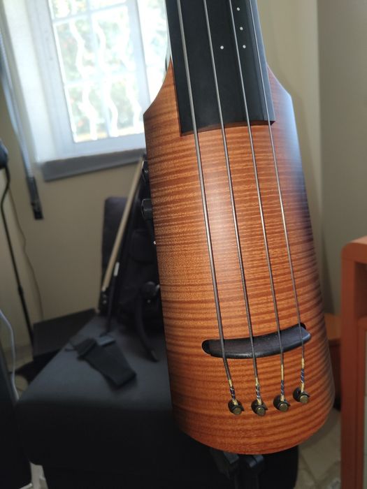 Contra Baixo Elétrico-NS Design NXT4a + Tripé (Stand) + Arco em carbon