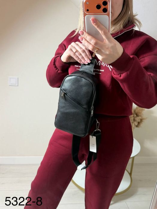 Шкіряна барсетка