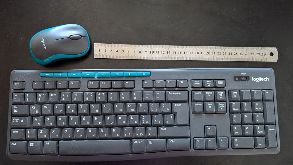 Клавіатура і мишка Logitech комплект mk275