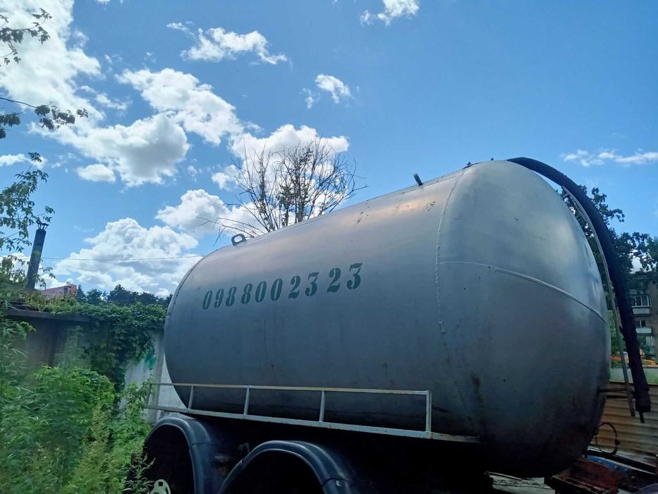 Бочка для асенізатора вживана