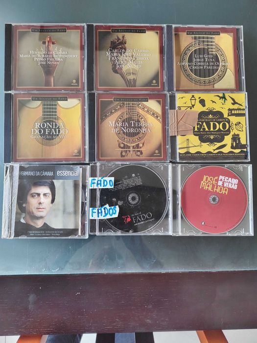 cd's de fados de Portugal