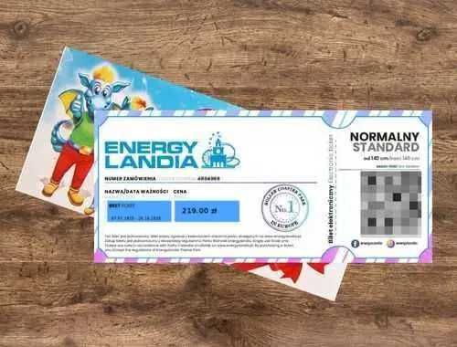 Bilet normalny - Energylandia 2026 - Park Rozrywki Zator