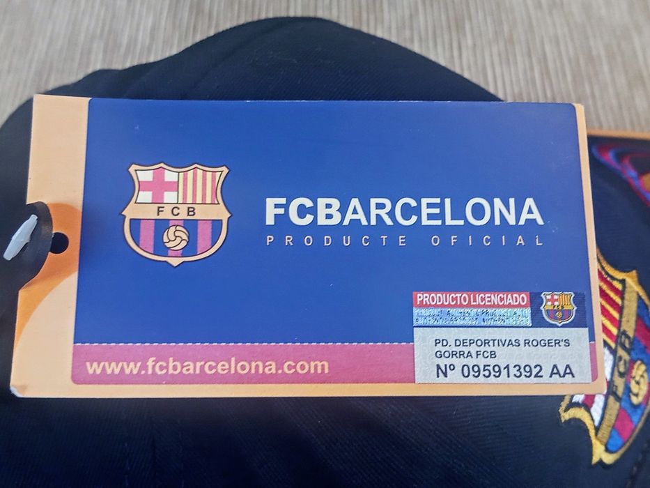 Nowa oryginalna czapka z daszkiem bejsbolówka FC Barcelona 10