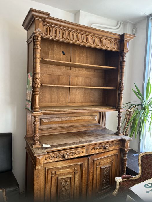 Regal ekspozycyjny antyk