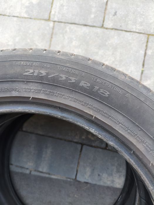 Opony 215/55/18 Lato