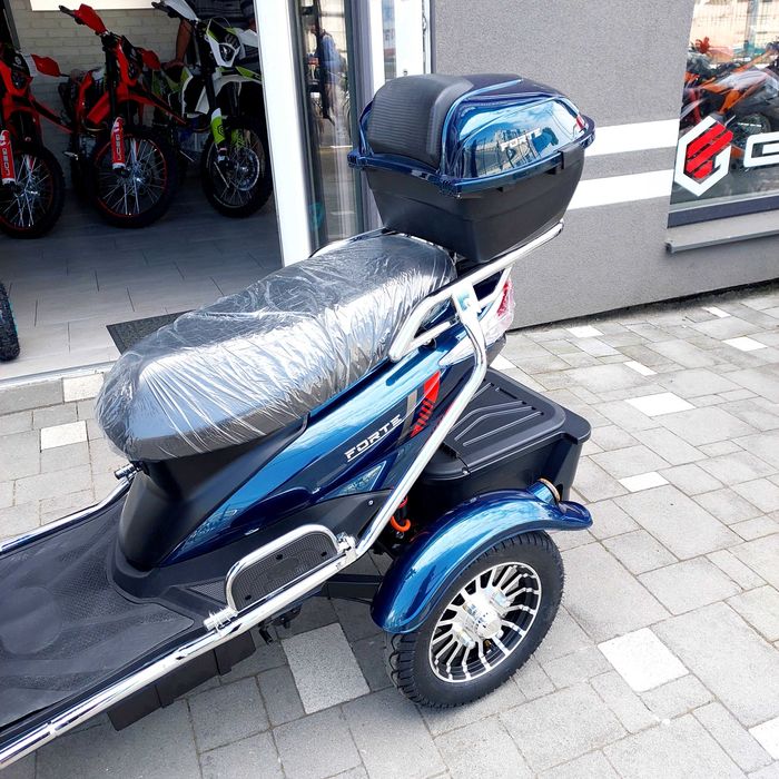 Електроскутер Forte Hawk Maxi 2000W 60V/20Ah, 10/10, грантія, доставка