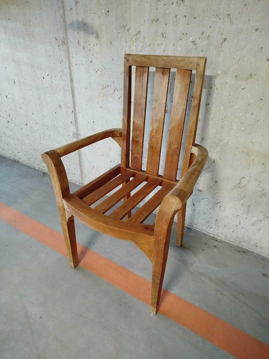 Imperium Krzesło ogrodowe z drewna tekowego material Teak