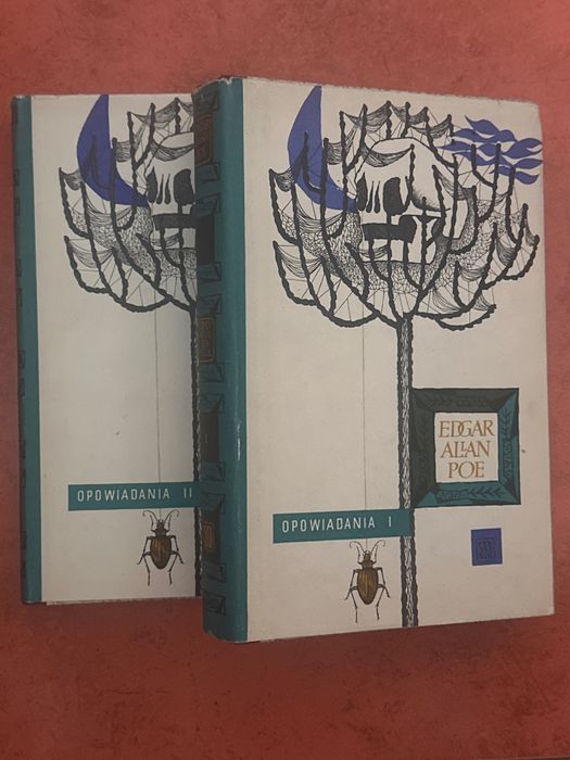 dwutomowy komplet książek „Opowiadania” (Tom I i II) Edgar Allan Poe wydawnictwo Czytelnik 1956