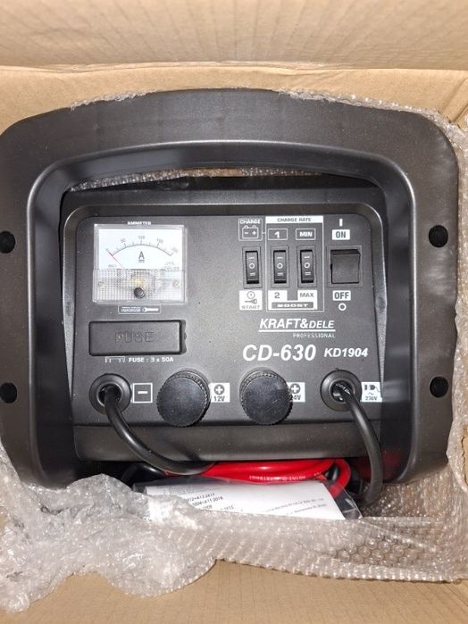 Prostownik z rozruchem