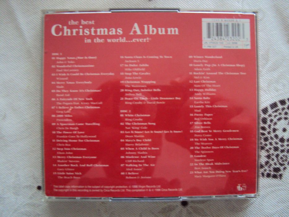 Vendo cds Nº1 e Best Christmas album