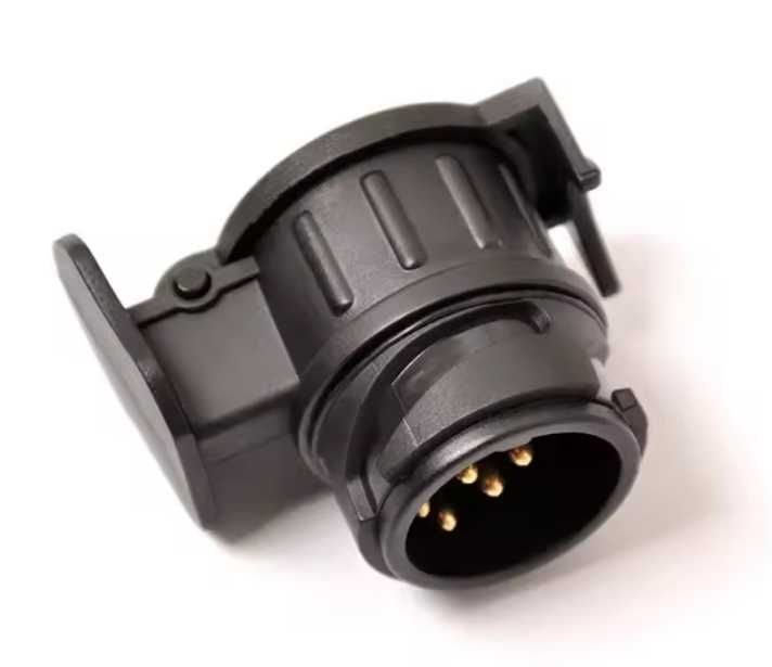 Adaptador elétrico 13 para 7 pinos, reboque, atrelado