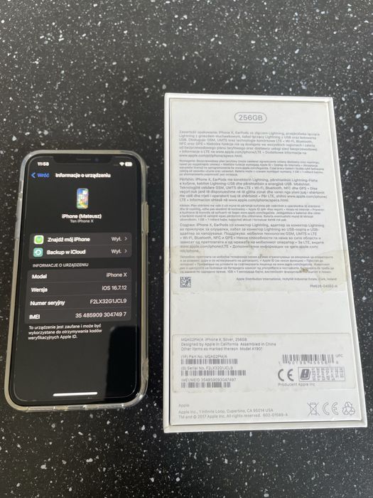Iphone X/10 256GB