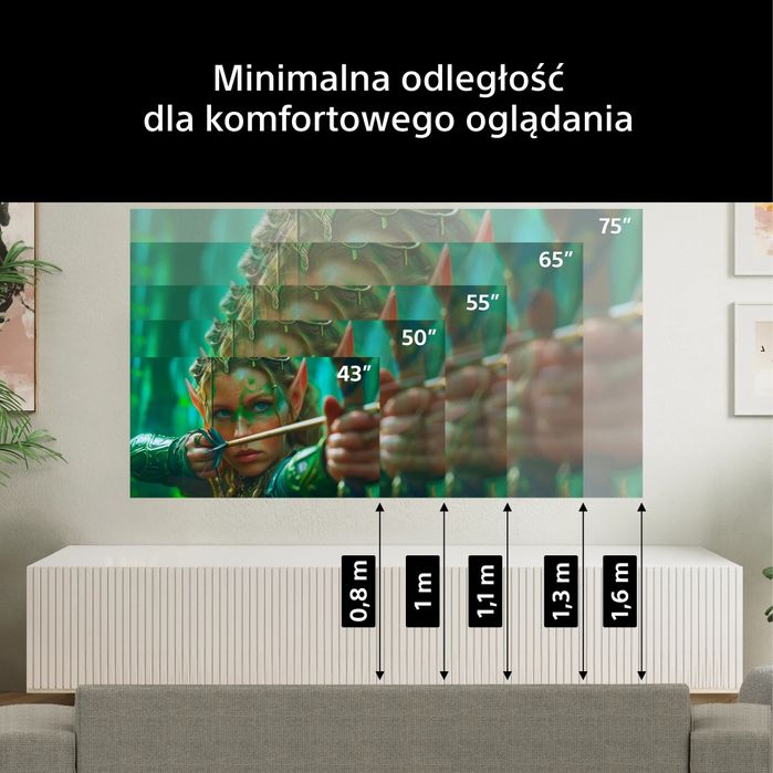 Телевізор Sony BRAVIA 2 II  K-43S25M2 | Direct LED | 4K Ultra HD