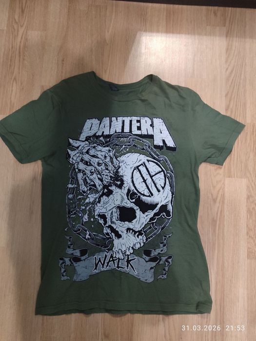 Футболка Pantera - Walk. (Groove metal. Thrash metal).
