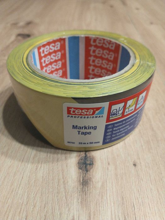 Taśma ostrzegawcza TESA 33m x 50mm