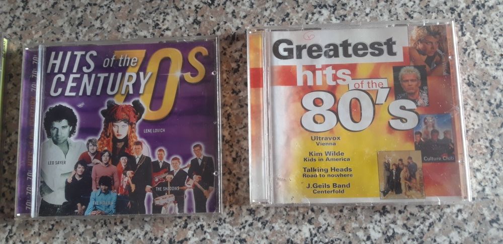 Conjunto de 5 Cds Hits of The Century