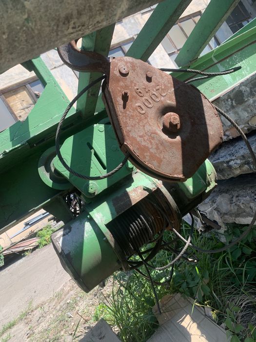 Кран балка опорна 4,7 м 2 тон