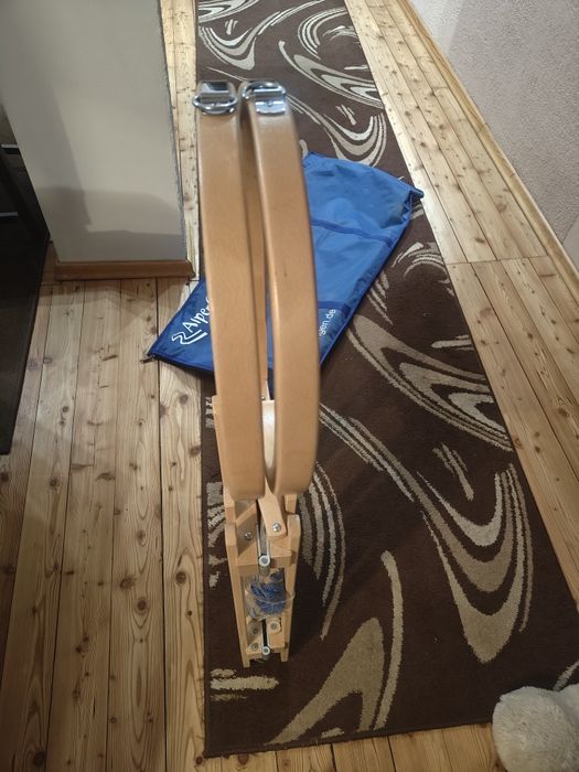 Składane sanki drewniane bardzo mocne