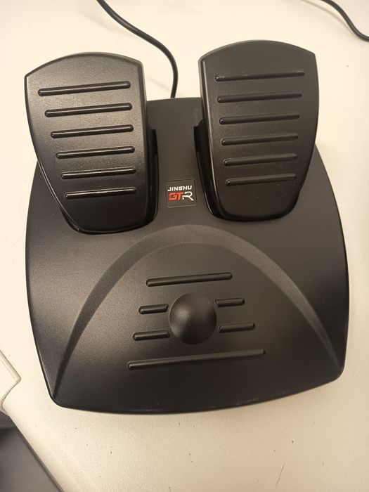 Volante Jinshu  GTR, com pedais