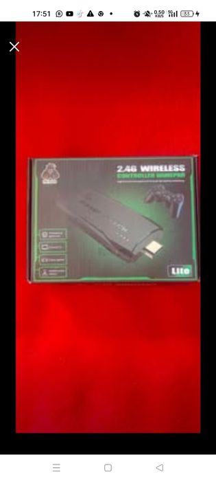 Consola Game Stick em 4K
Traz cartão MicroSD 64GB com 10000 Jogos