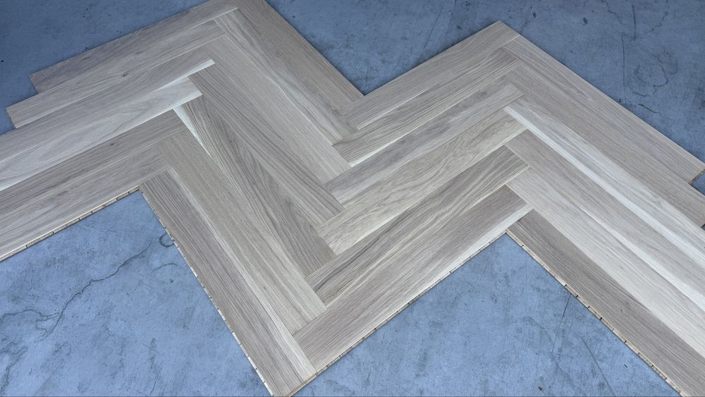 Dębowy parkiet, jodełka, OUTLET 38m2!