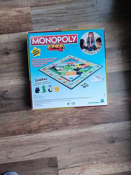 Monopoly Junior gra planszowa Hasbro moje pierwsze Monopoly