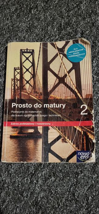 Podręcznik do matematyki "Prosto do matury 2"