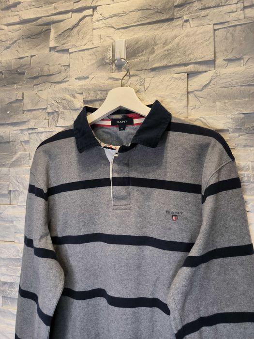 Bluza Gant Rugby Long Sleeve Polo Długi Rękaw Koszulka