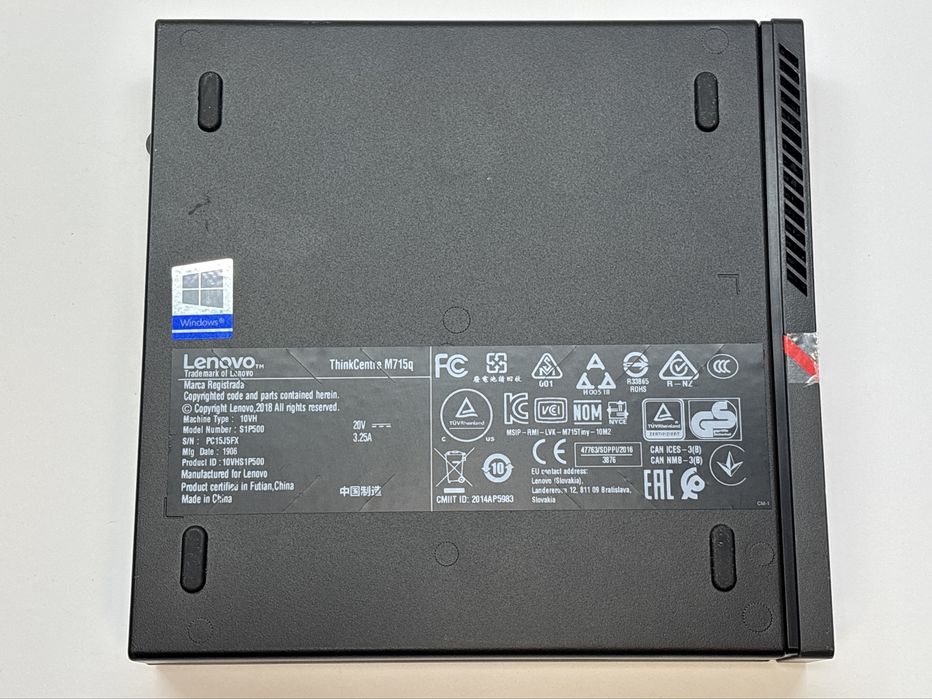 Mini Komputer Lenovo ThinkCentre M715q Tiny – 8GB RAM / 128 GB SSD