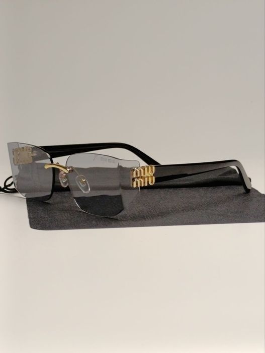 Имиджевые Очки от MIU MIU Rimless Shield