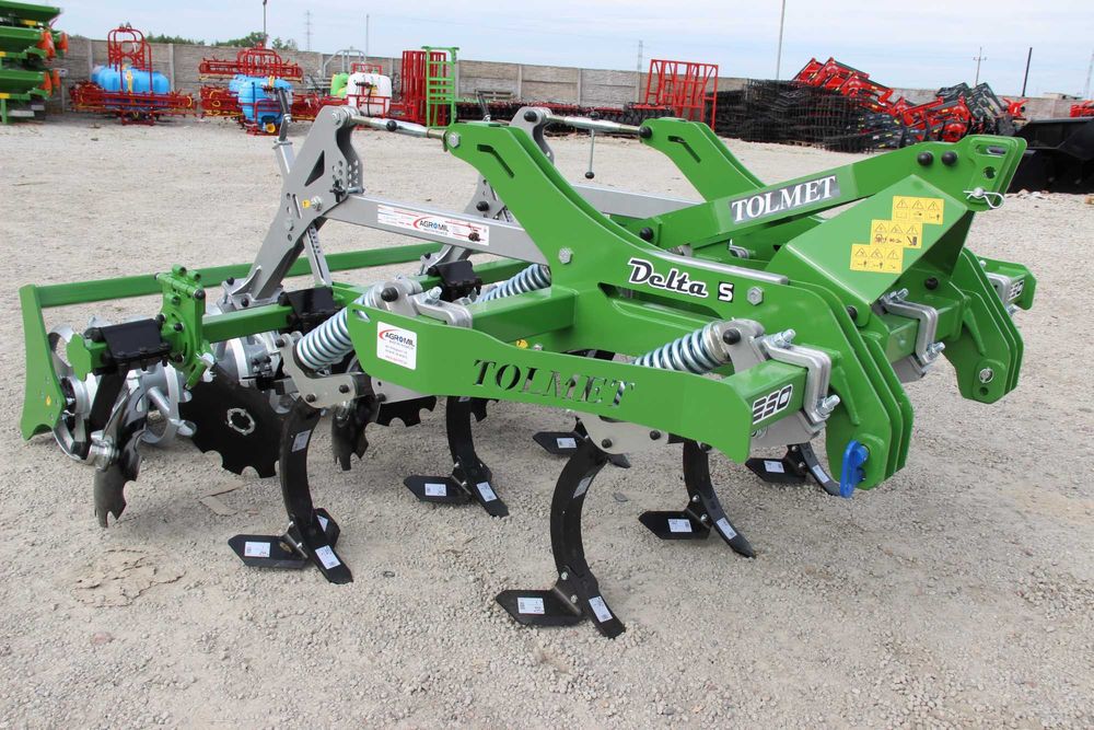 Agregat uprawowy  bez orkowy delta S Tolmet  2,5 m promocja od ręki