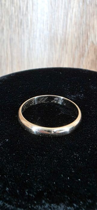 Wyrób Jubilerski Używana Obrączka Próba 585 Waga 2.95g Rozmiar 23
