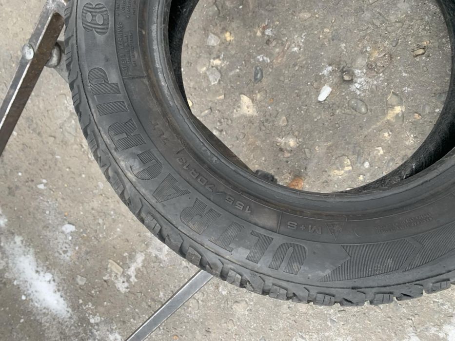 Шини 155/70 R13 пара Goodyear 2023p зима 6мм