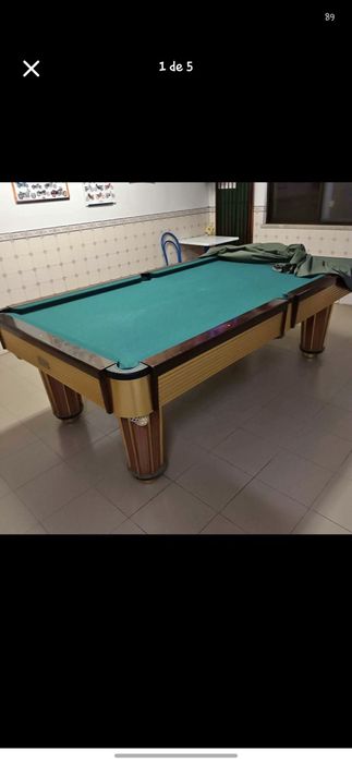 Vendo bilhar snooker