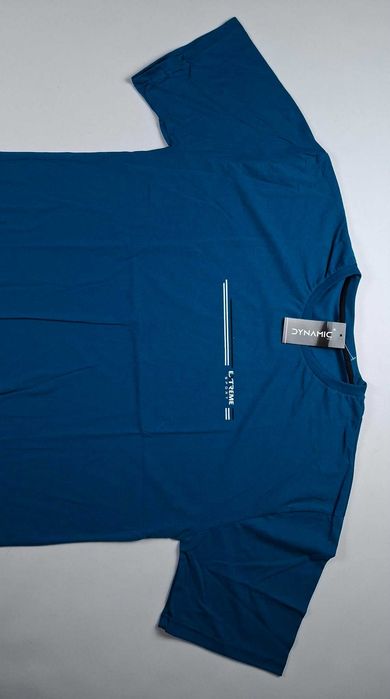 Koszulka męska bawełna t-shirt męski turecki DYNAMIC 4XL obwód 126 cm