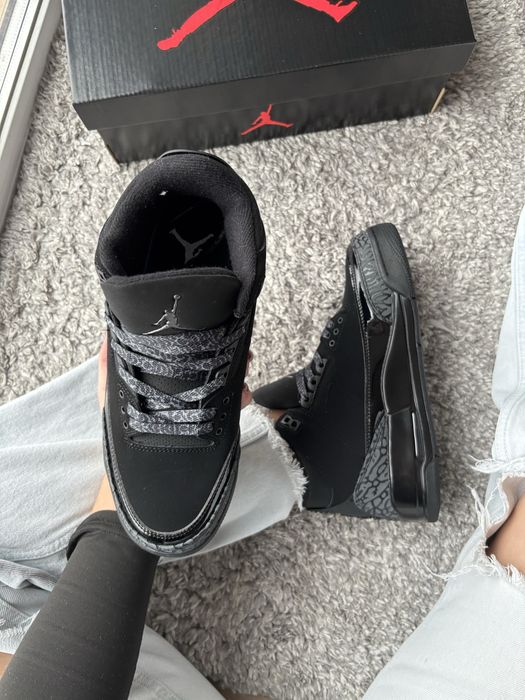 Jordan 3 Black Cat (36-45р)