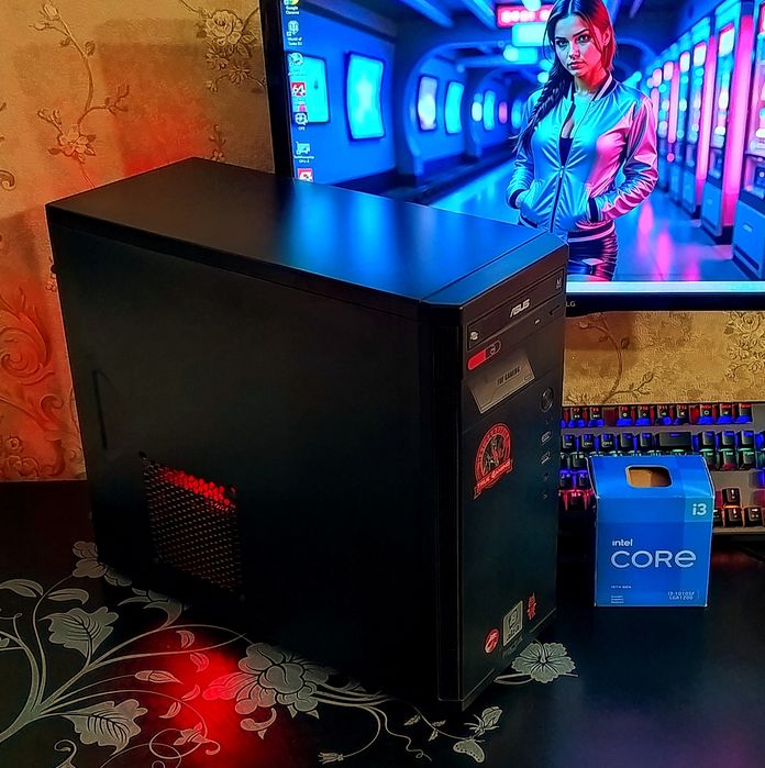 ПК i3-7100+ GTX7600+B250+ DDR4 8/16Gb+ SSD/M2 игровой компьютер