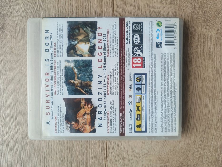 Tomb Raider gra Ps3 PL idealna