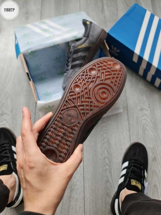 Мужские кроссовки Adidas Handball Spezial 'Dark Grey' Размеры 40-45