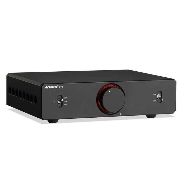 балансний двоканальний Hi-Fi підсилювач AIYIMA A20+Блок живлення 48V5A