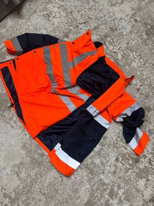 Спецодяг зимовий сигнальний робочий одяг сввтловідбиваючий спецовка