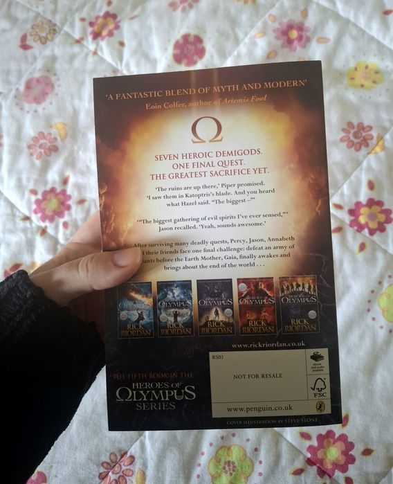 Livros Percy Jackson - The House of Hades + The Blood of Olympus