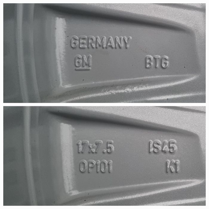 Felgi Alu 17" Opel Insignia II B Zafira C Astra J GTC 5x115 Oryginalne