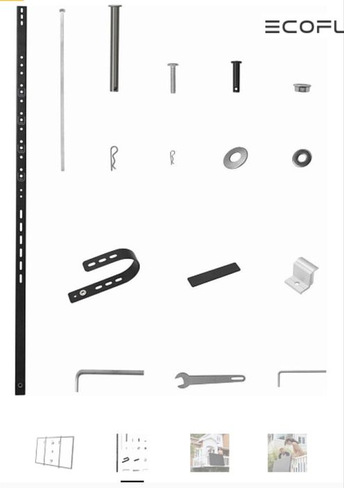 Кріплення для сонячної панелі EcoFlow Balcony Hook Kit (EFA-PTSP300Hook)